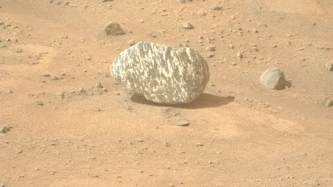 Perseverance Rover Uncovers Strange Striped Rock on Mars